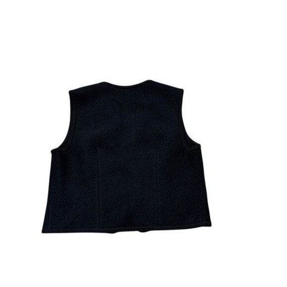 Geiger Tyrol Women’s Pure Wool Vest Button Up Size 44 Quiet Luxury - Austria - Picture 4 of 7